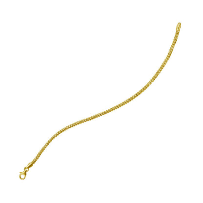 14K Sparkle Spring Chain Bracelet (2.10 mm)