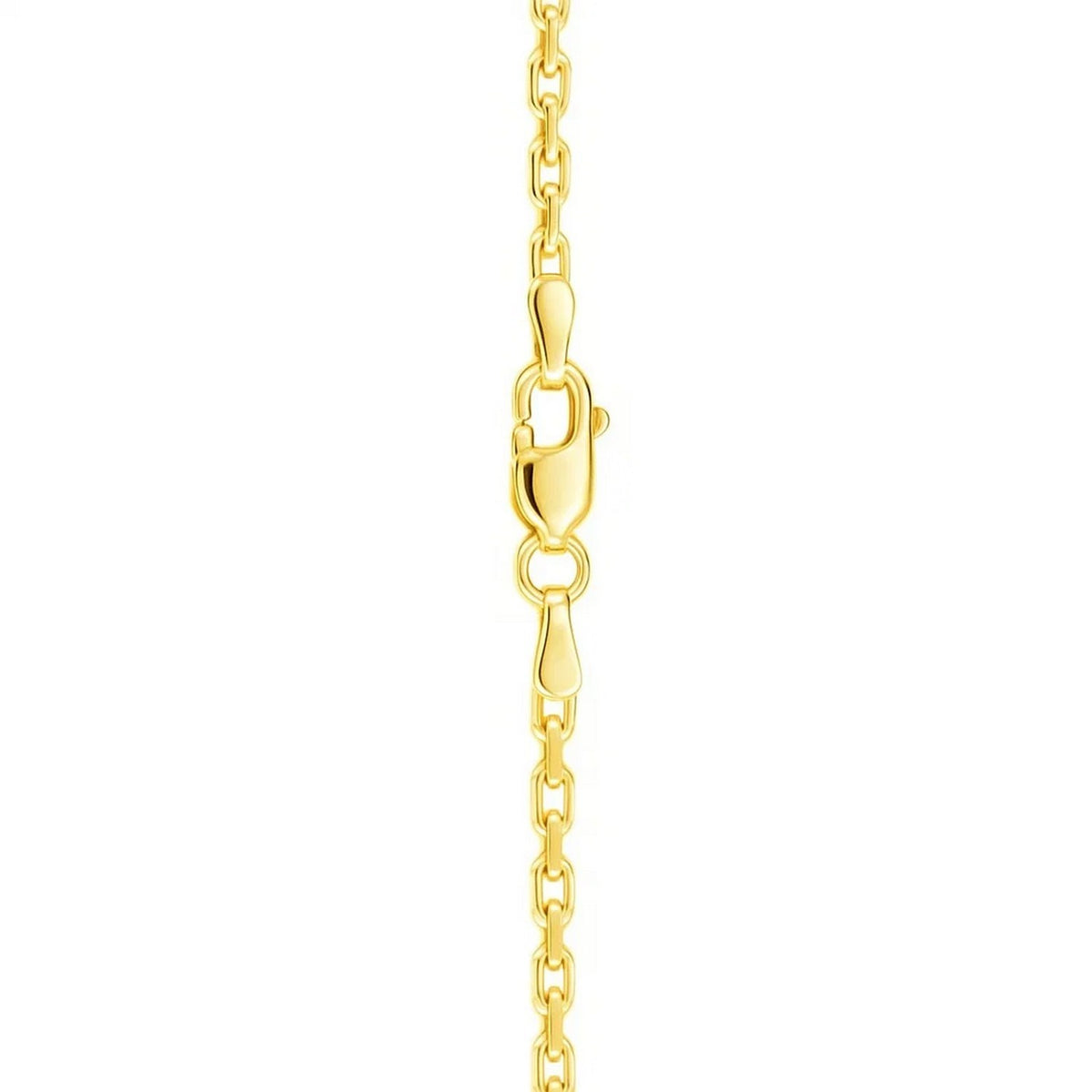 14k Yellow Gold French Cable Chain