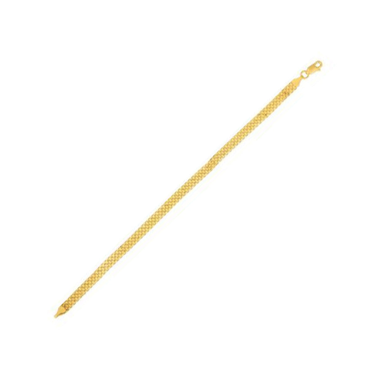 14k Yellow Gold Bismark Chain
