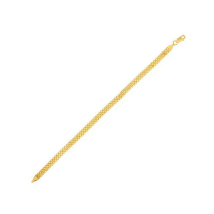 14k Yellow Gold Bismark Chain