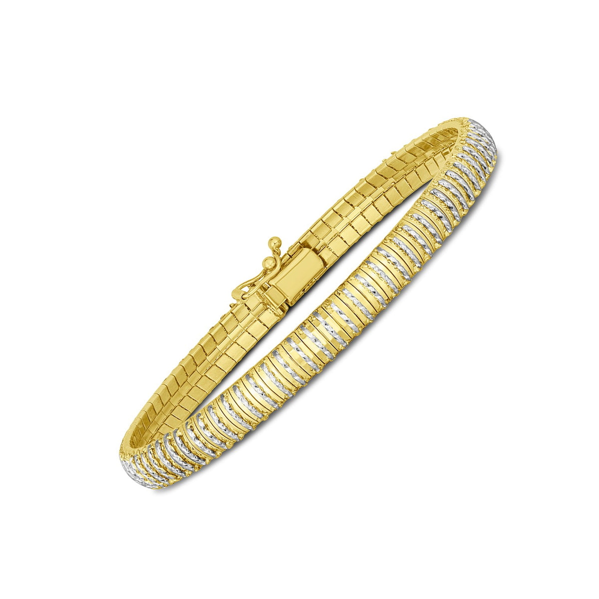 14k Diamante Flex Bracelet (5.80 mm)