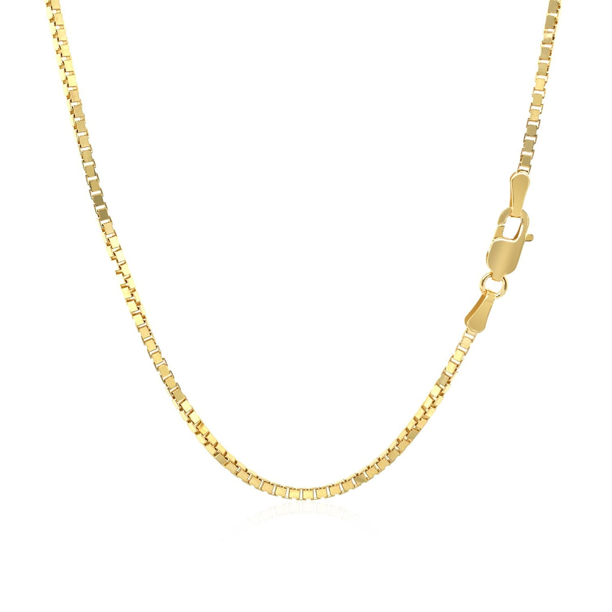 18k Yellow Gold Classic Box Chain