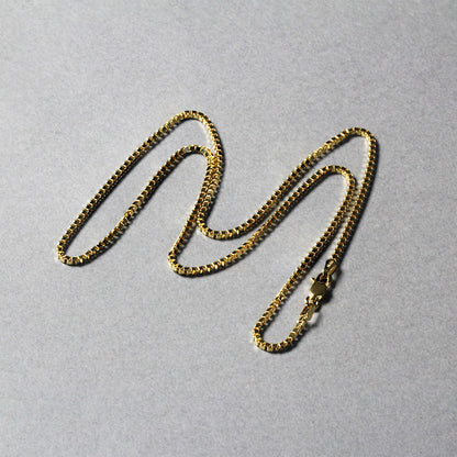 18k Yellow Gold Classic Box Chain