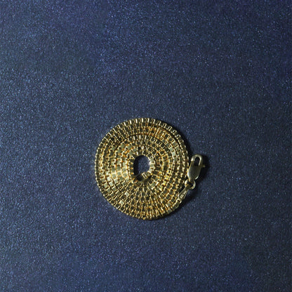 18k Yellow Gold Classic Box Chain