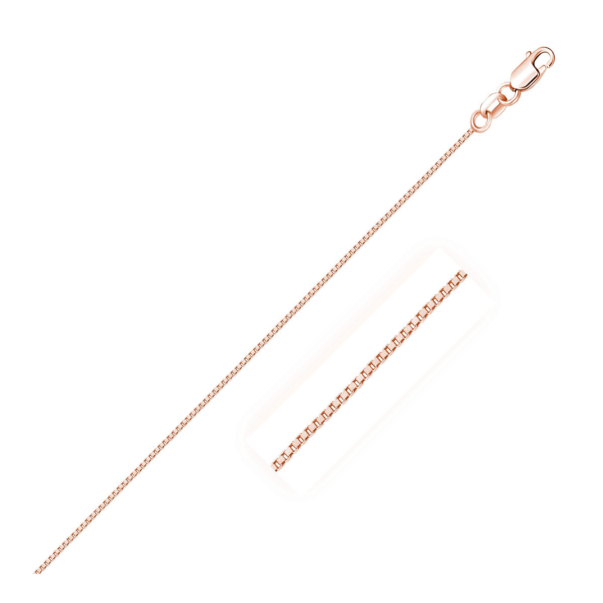 18k Classic Box Chain
