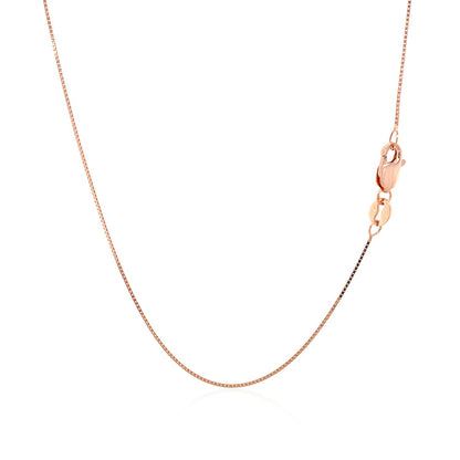 18k Yellow Gold Classic Box Chain