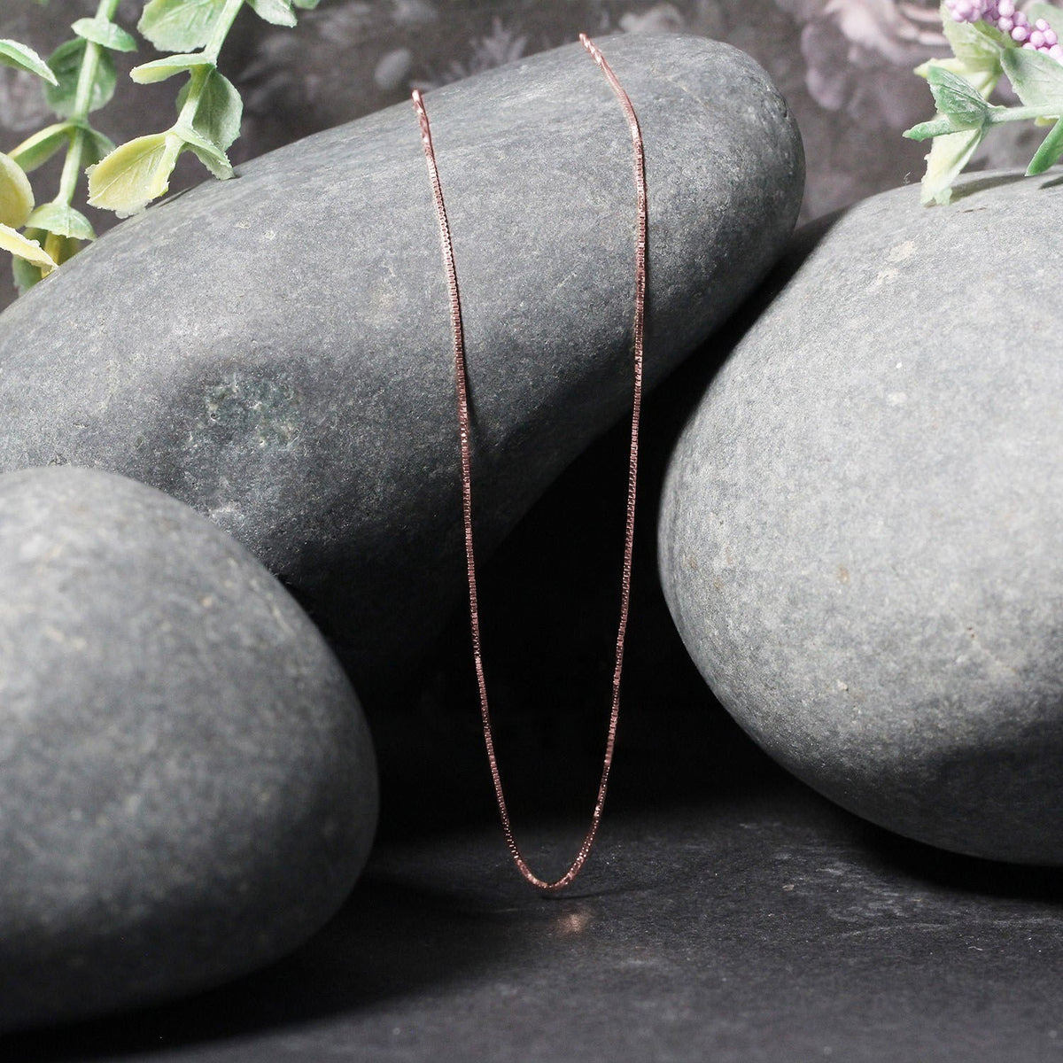18k Yellow Gold Classic Box Chain