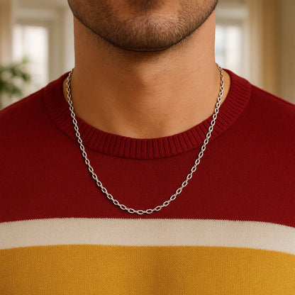 14k Yellow Gold French Cable Link Chain
