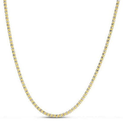 Ice Barrel Chain in 14k