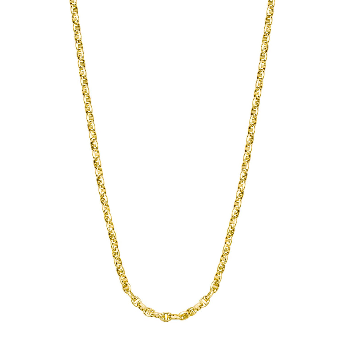 14k Yellow Gold Lite Anchor Chain