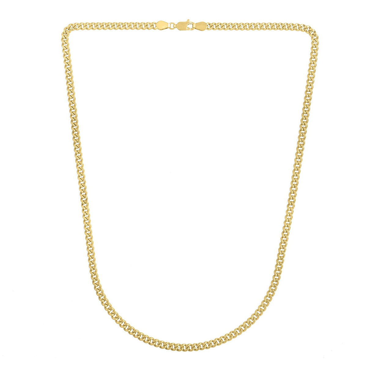 14k Yellow Gold Light Gourmette Chain (3.60 mm)