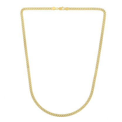 14k Yellow Gold Light Gourmette Chain (3.60 mm)