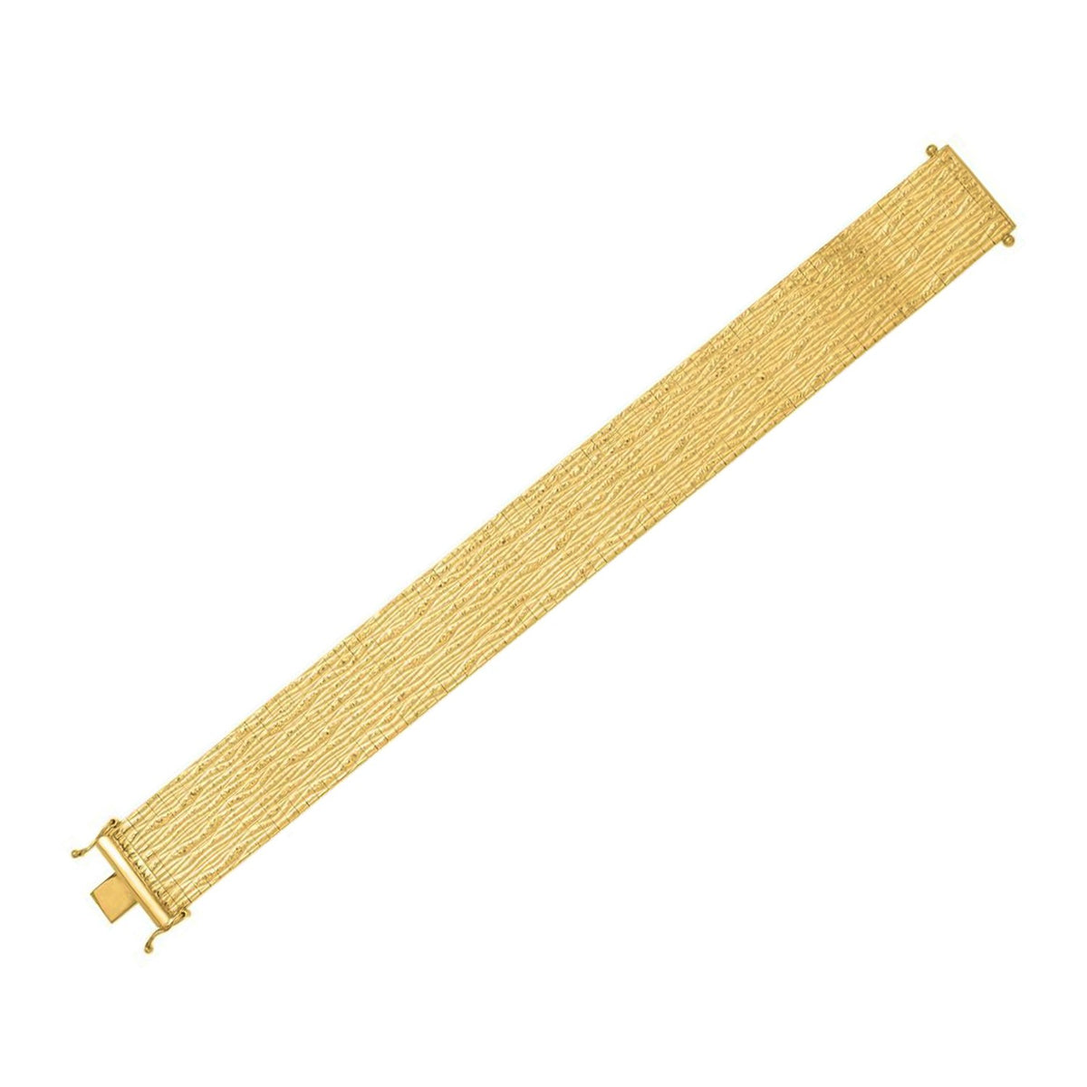 Glacier Bracelet in 14K Yellow Gold (8.00 mm)