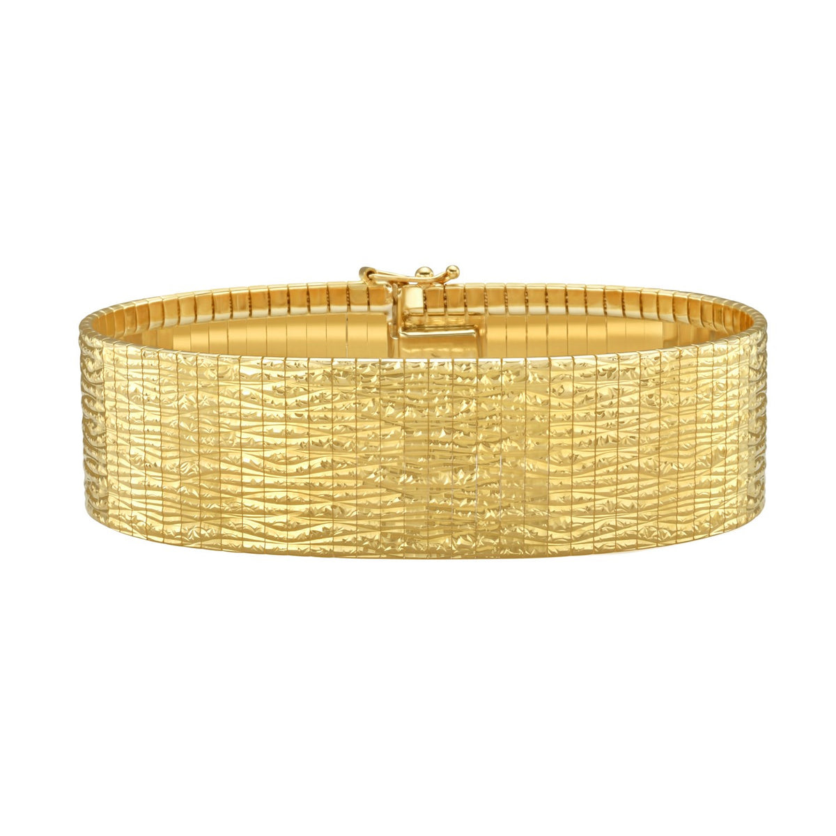 Glacier Bracelet in 14K Yellow Gold (8.00 mm)