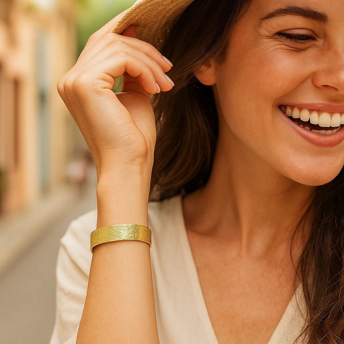 Glacier Bracelet in 14K Yellow Gold (8.00 mm)