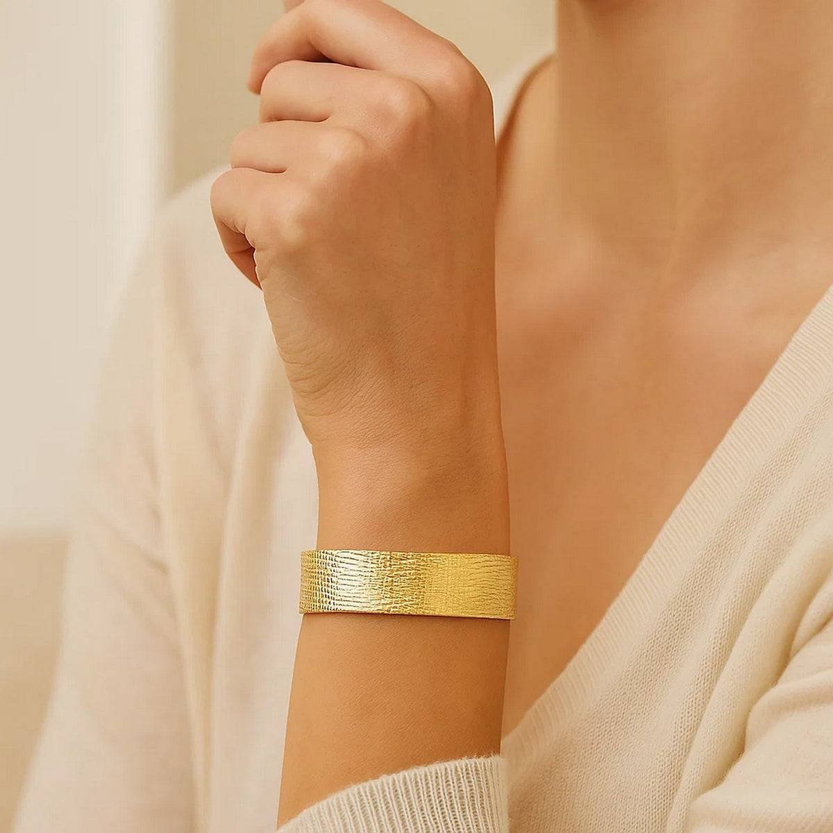 Glacier Bracelet in 14K Yellow Gold (8.00 mm)