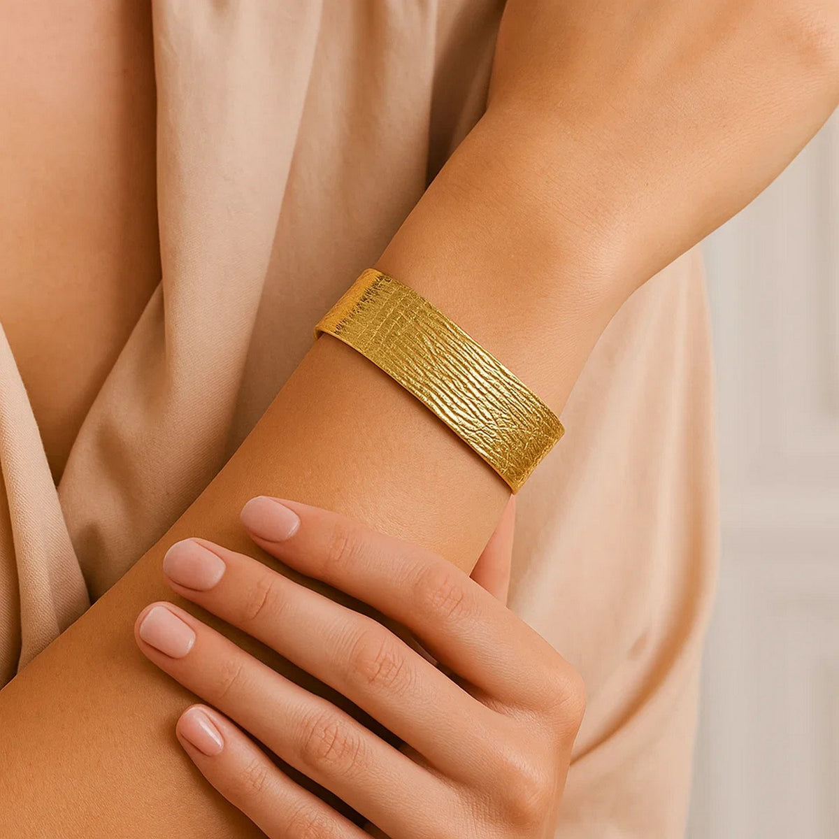 Glacier Bracelet in 14K Yellow Gold (8.00 mm)