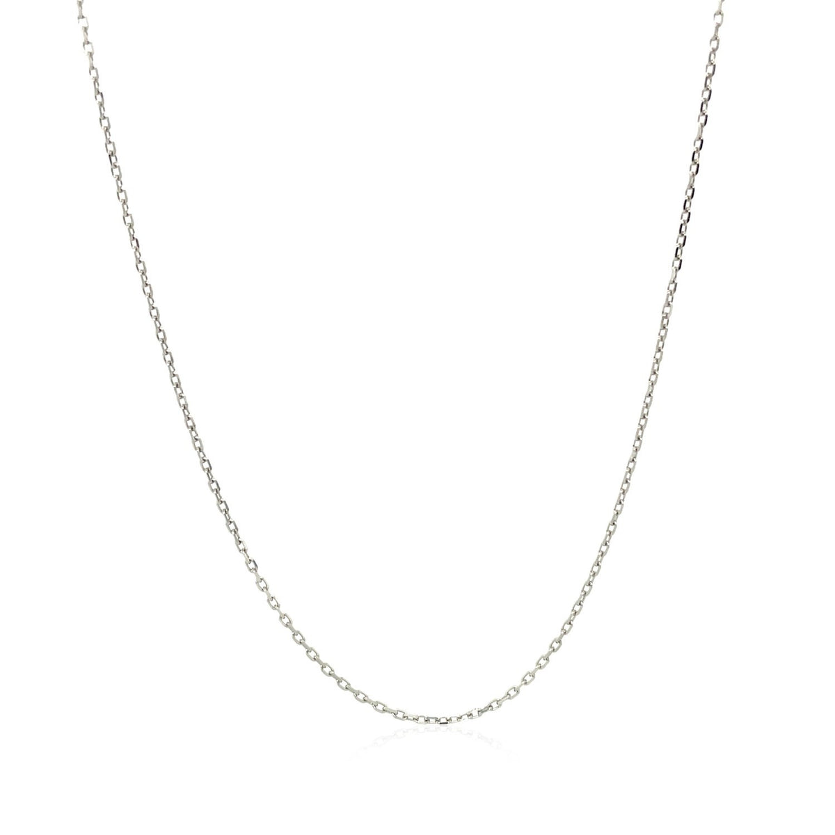 18k Diamond Cut Cable Link Chain
