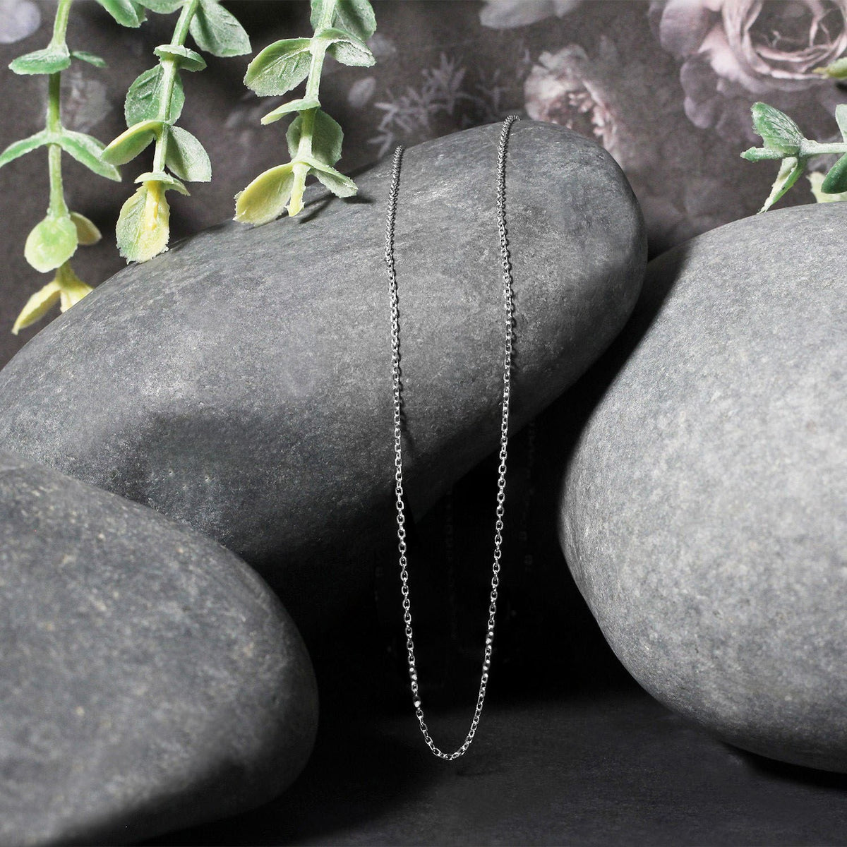 18k Diamond Cut Cable Link Chain