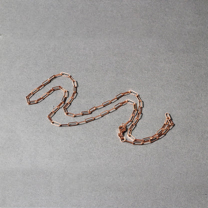 14K Delicate Paperclip Chain