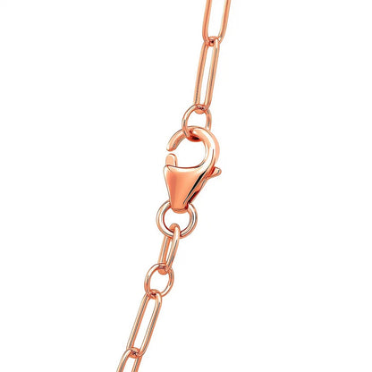 14K Delicate Paperclip Chain