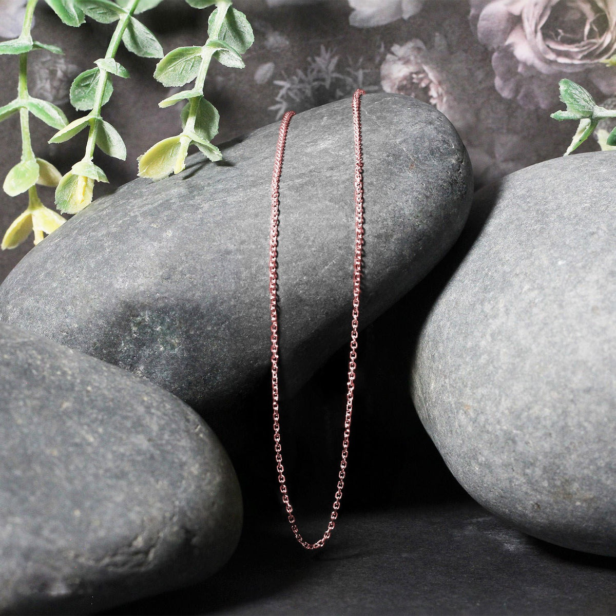 18k Diamond Cut Cable Link Chain