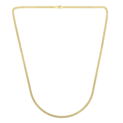 14k Yellow Gold Light Gourmette Chain (2.80 mm)