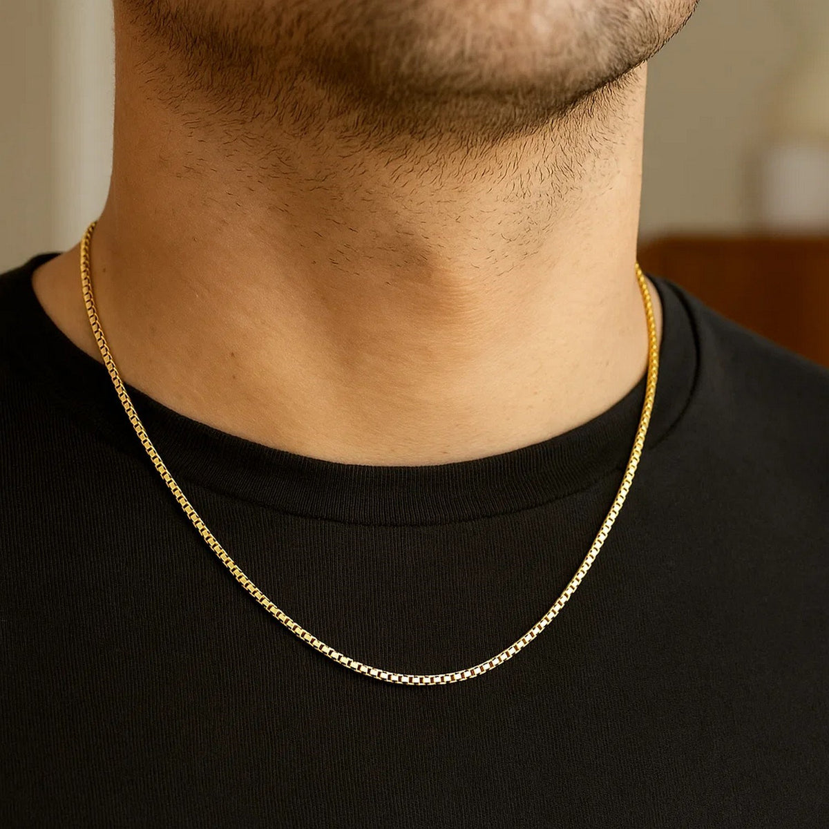 14k Classic Box Chain
