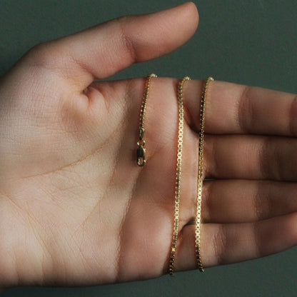 14k Classic Box Chain