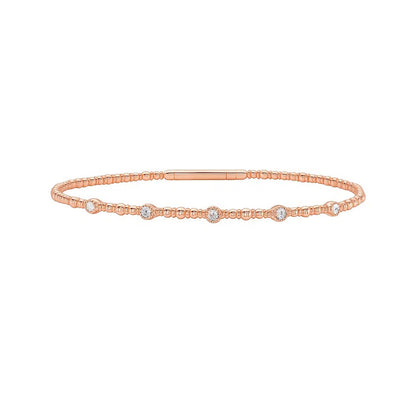 Classic 14K Beaded Bracelet