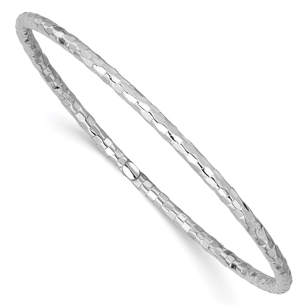 Textured Slip-on Bangle Bracelet