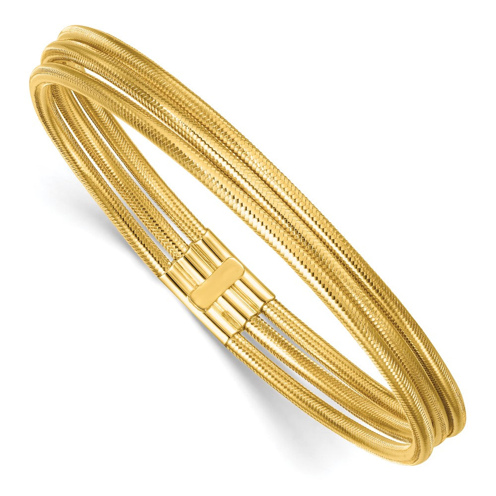 3 Strand Mesh Stretch Bracelet