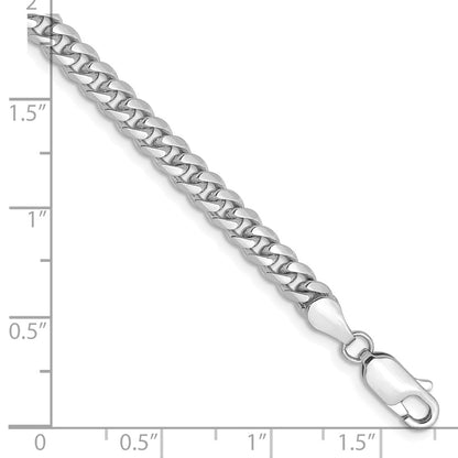 4.25mm Solid Miami Cuban Chain 7"