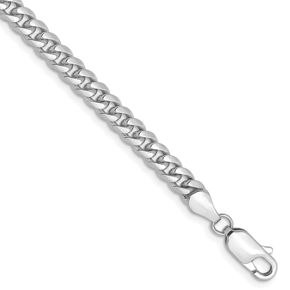 4.25mm Solid Miami Cuban Chain 7"
