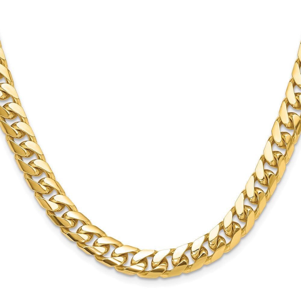 8mm Solid Miami Cuban Chain