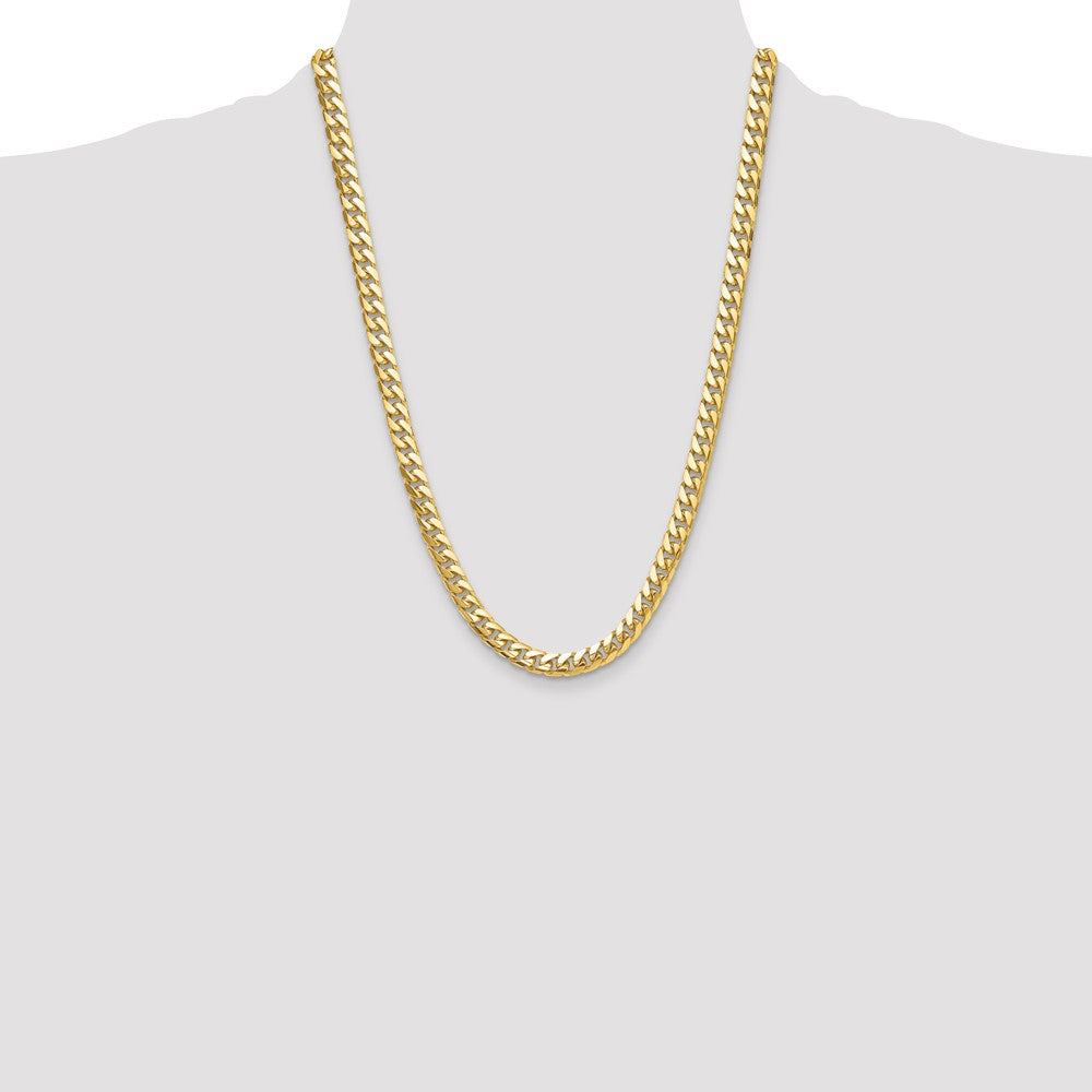 8mm Solid Miami Cuban Chain