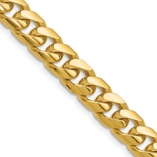 8mm Solid Miami Cuban Chain