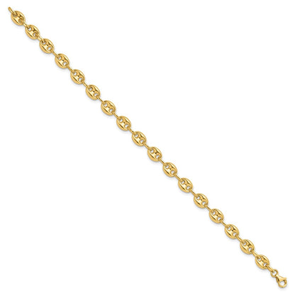 Fancy Link Bracelet 7.75" - 6.3mm