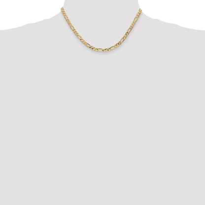 4.75mm Flat Figaro Chain