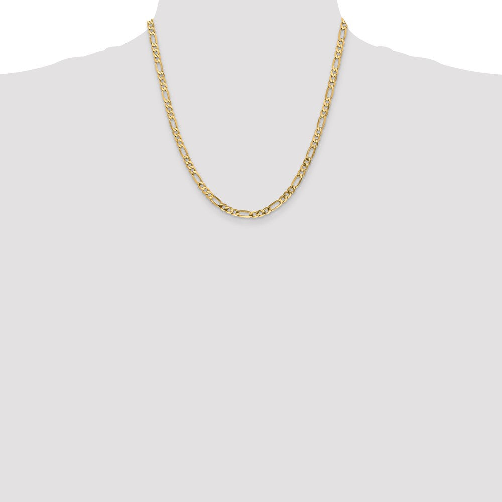 4.75mm Flat Figaro Chain