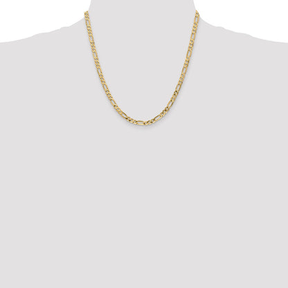 4.75mm Flat Figaro Chain