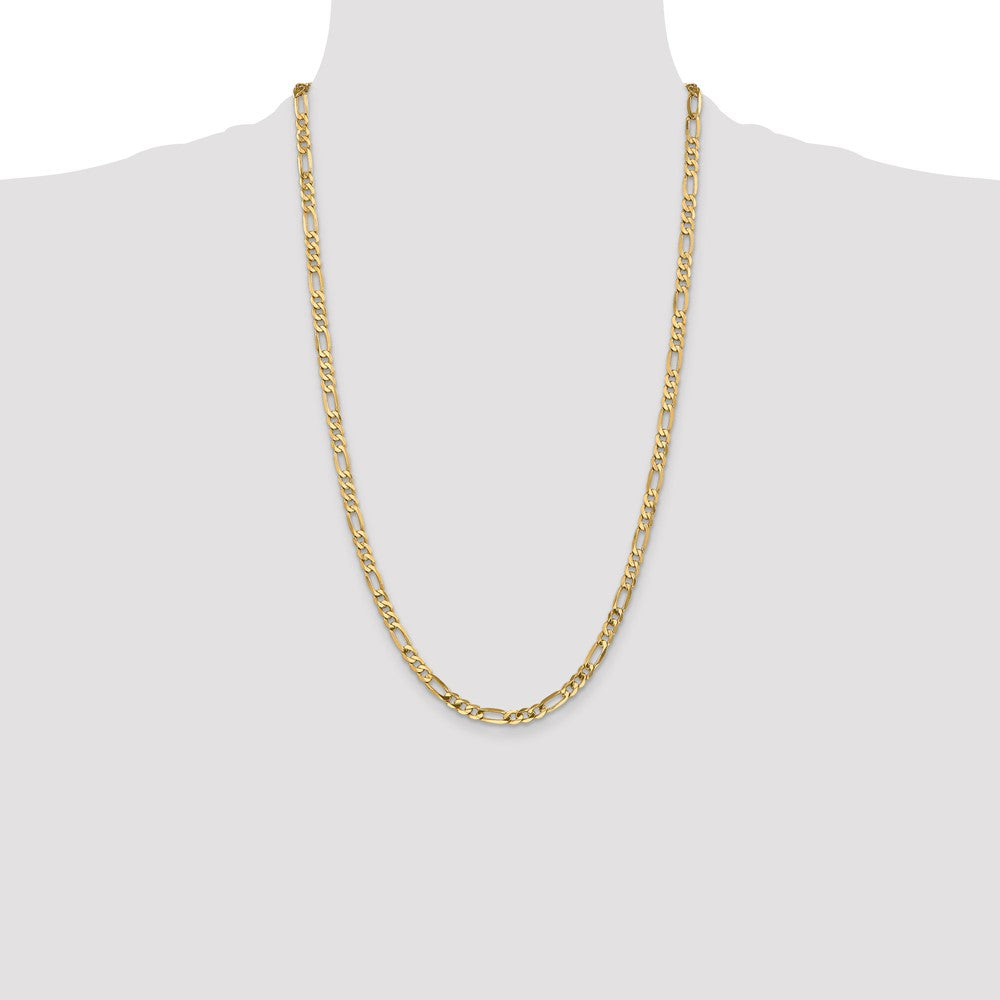4.75mm Flat Figaro Chain
