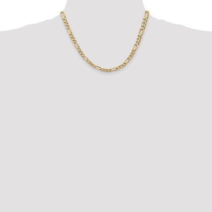 5.25mm Flat Figaro Chain