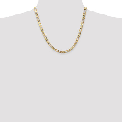 5.25mm Flat Figaro Chain