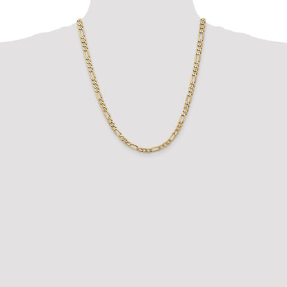 5.25mm Flat Figaro Chain