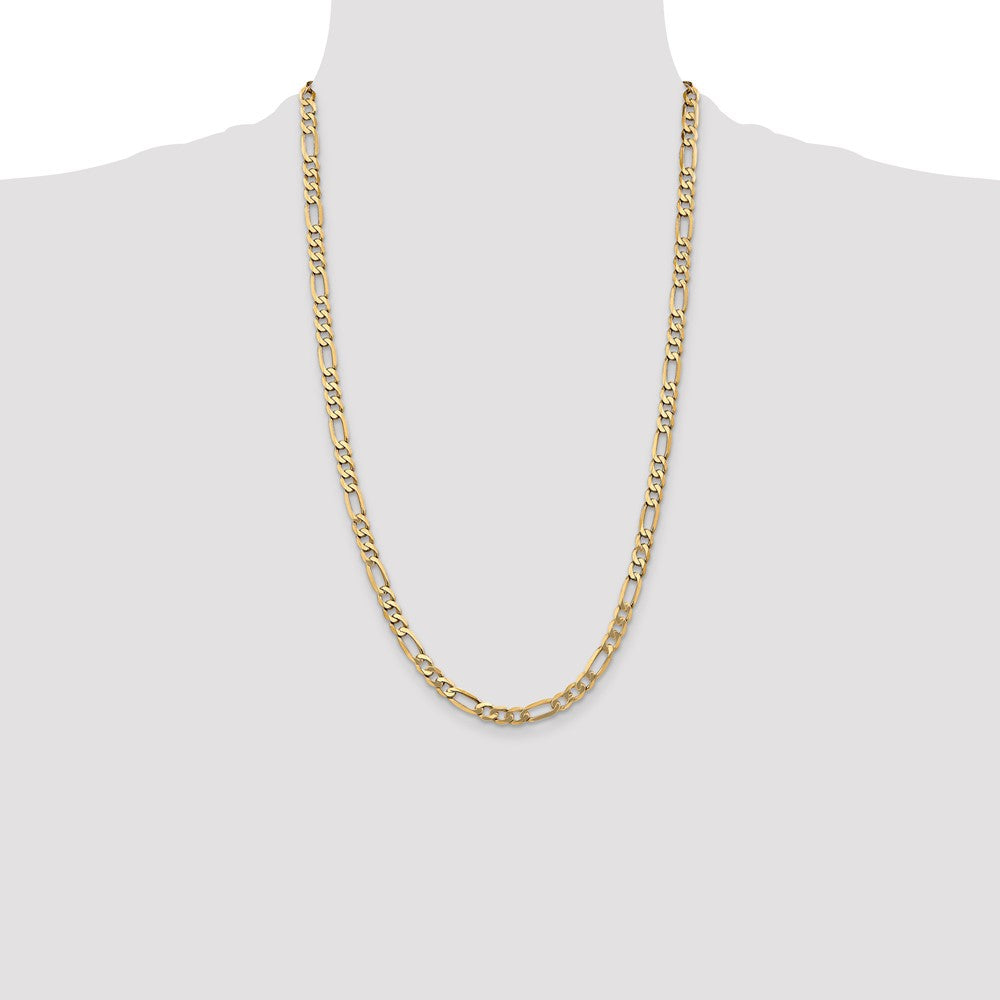 5.25mm Flat Figaro Chain