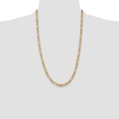 5.25mm Flat Figaro Chain