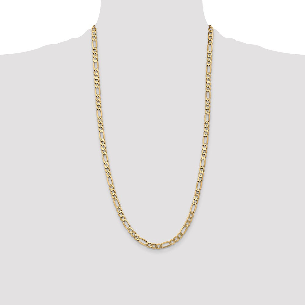 5.25mm Flat Figaro Chain