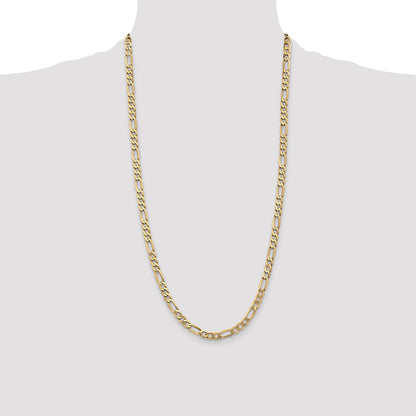5.25mm Flat Figaro Chain