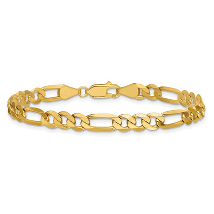 5.25mm Flat Figaro Chain